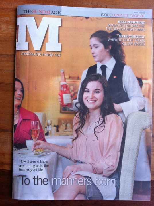 Imogen Lamport featured in The Sunday Age M magazine