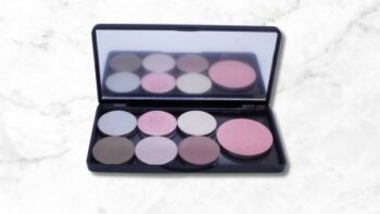 6 Warm Eye/Brow Colour (26mm) + 1 Blush Palette (36mm)
