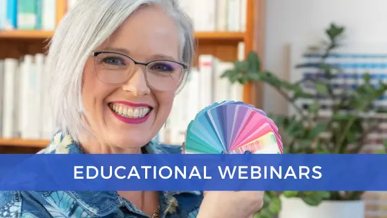 Educational webinars for image consultants, personal stylists and colour consultants
