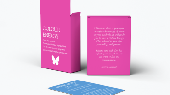 Energy of Colour card deck - use it to make intentional decisions about what colour to wear each day