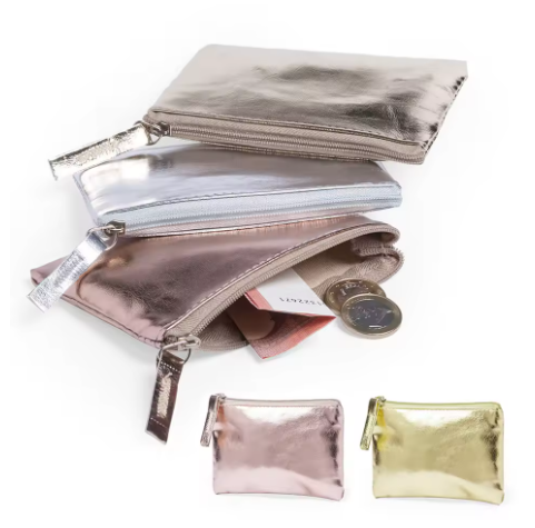 zip coin purse for swatches