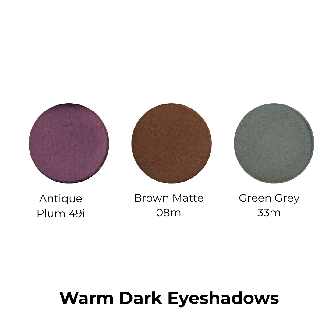 Warm Darker Eyeshadows