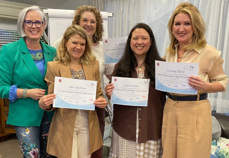 personal colour analysis training course melbourne